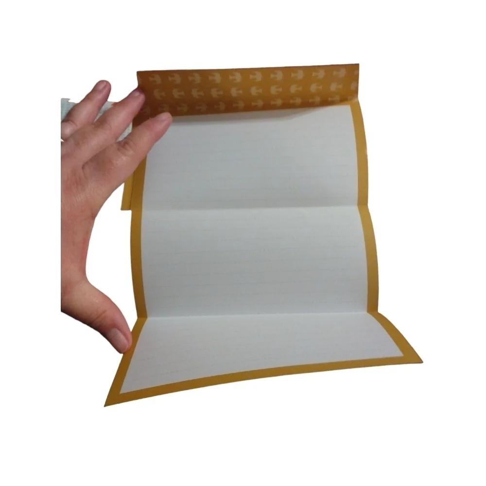 Letters to Self Journal Chronicle Book Hardcover Unique Reflective Postage Theme